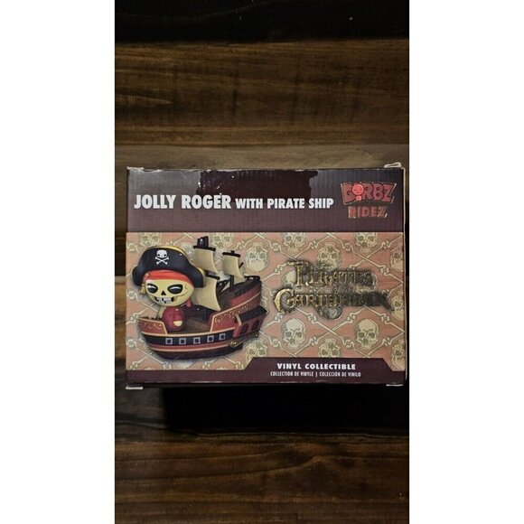 Disney Dorbz Ridez Jolly Roger Pirate Ship Vinyl Funko 44 Figure Special Edition - Picture 7 of 14